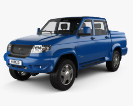 UAZ Patriot (23632) Pickup 2013 3D model
