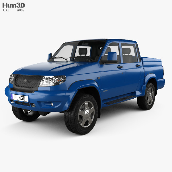 UAZ Patriot (23632) Pickup 2013 Modelo 3d