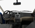 UAZ Patriot (23632) Pickup with HQ interior 2013 3d model dashboard