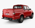 UAZ Patriot (23632) Pickup with HQ interior 2014 3d model back view