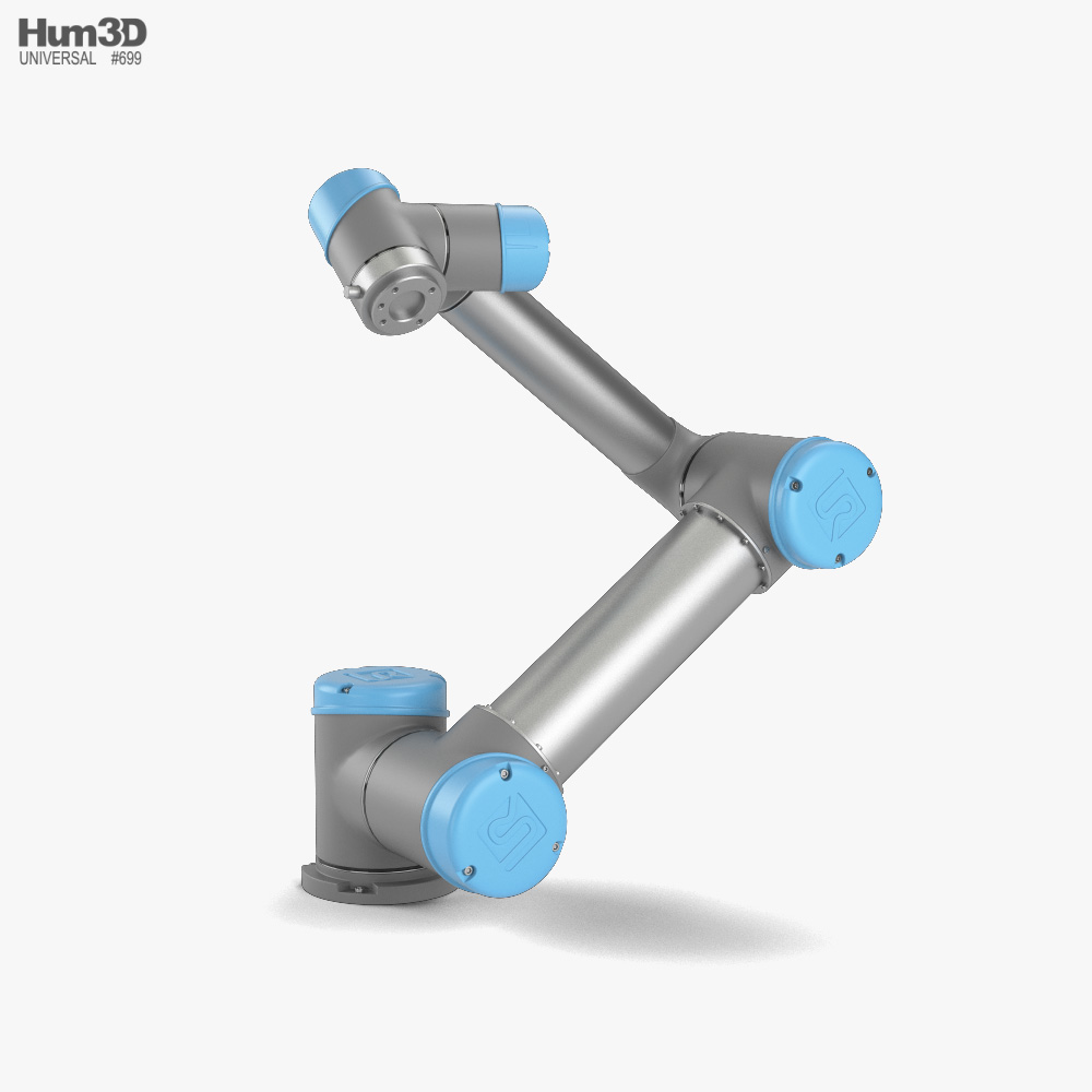 Universal UR5 Robot Arm 3D model
