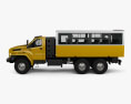 Ural Next Crew Truck 2018 Modello 3D vista laterale