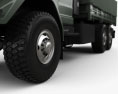 Ural Next Flatbed Canopy Truck 2018 Modelo 3D