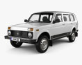 Lada Niva 4x4 2131 2012 3D модель