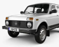 Lada Niva 4x4 2131 2012 3D модель