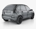 Lada Kalina 2 hatchback 2022 3d model