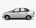 Lada Kalina (1118) 세단 2011 3D 모델  side view