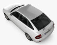 Lada Priora 2172 hatchback 2012 3d model top view