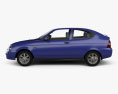 Lada Priora 21728 coupe 2012 3d model side view