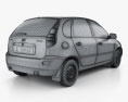 Lada Kalina (1119) hatchback 2011 Modello 3D