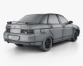 VAZ Lada 2110 세단 1995 3D 모델 