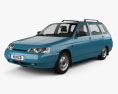 VAZ Lada 2111 wagon 1995 Modèle 3d