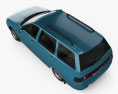 VAZ Lada 2111 wagon 1995 3Dモデル top view