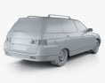 VAZ Lada 2111 wagon 1995 3D модель