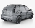 Lada Kalina (1119) hatchback Sport 2011 Modelo 3D