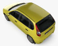 Lada Kalina (1119) hatchback Sport 2011 3d model top view