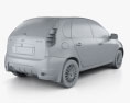 Lada Kalina (1119) hatchback Sport 2011 Modello 3D