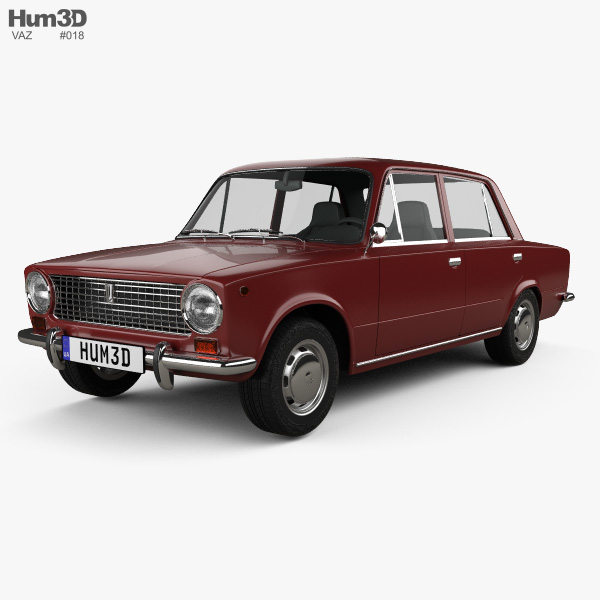 VAZ Lada 2101 1970 3D model