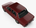 VAZ Lada 2101 1970 3Dモデル top view