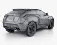 Lada XRAY 2015 Concept 3d model