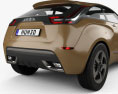Lada XRAY 2012 Konzept 3D-Modell