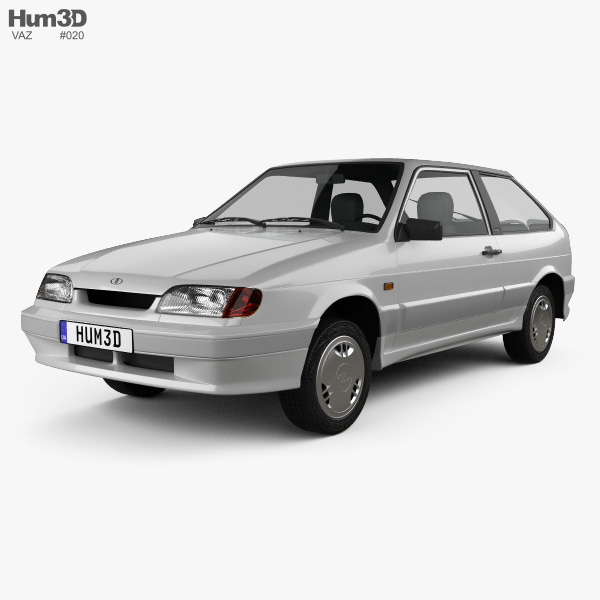 VAZ Lada Samara (2113) hatchback 3-door 1997 3D model