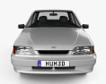 VAZ Lada Samara (2115) 轿车 1997 3D模型 正面图