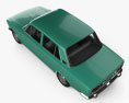 VAZ Lada 2103 1972 3D模型 顶视图