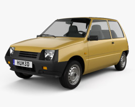 3D model of Lada Oka 1111 1989