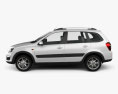 VAZ Lada Kalina (2194) Cross 2014 3D 모델  side view