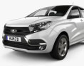 VAZ Lada XRAY 2018 3D模型