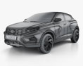 VAZ Lada XCODE 2019 Modello 3D wire render