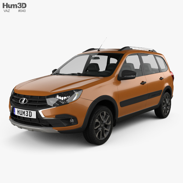 VAZ Lada Granta Cross 2022 Modelo 3D