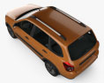 VAZ Lada Granta Cross 2022 3d model top view