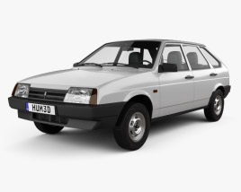 VAZ Lada 2109 1987 3D model