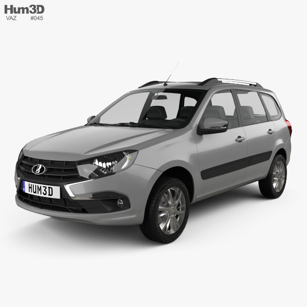 VAZ Lada Granta wagon 2022 Modelo 3D