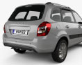 VAZ Lada Granta wagon 2022 Modello 3D