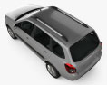 VAZ Lada Granta wagon 2022 Modello 3D vista dall'alto