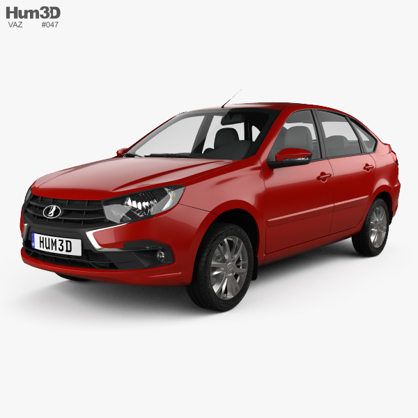 VAZ Lada Granta liftback 2022 Modelo 3D