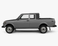 VAZ Lada Niva 4x4 2329 Pickup 2015 3D模型 侧视图
