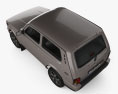 VAZ Lada Niva 4x4 (21214-57) Urban 2019 Modelo 3D vista superior