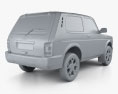 VAZ Lada Niva 4x4 (21214-57) Urban 2019 3Dモデル