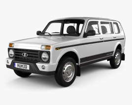 VAZ Lada Niva 4x4 (2131) Urban 2020 Modelo 3D