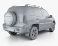 VAZ Lada Niva Travel 2022 3D-Modell