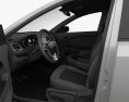 VAZ Lada Vesta with HQ interior 2018 3d model seats