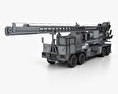 VDC Drill Rig Truck 2015 3d model wire render
