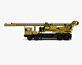 VDC Drill Rig Truck 2015 3d model side view