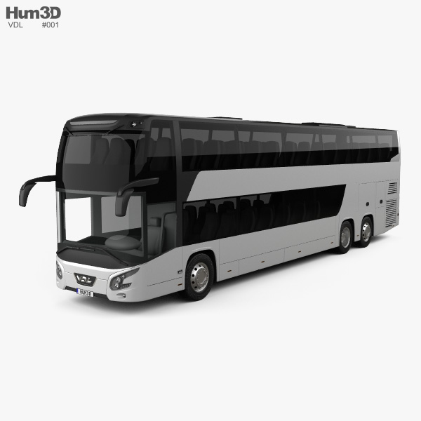 VDL Futura FDD2 bus 2015 3D model