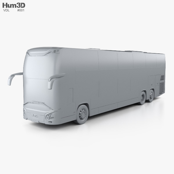 VDL Futura FDD2 公共汽车2015 3D模型