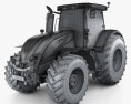 Valtra Serie S Tractor 2019 3d model wire render